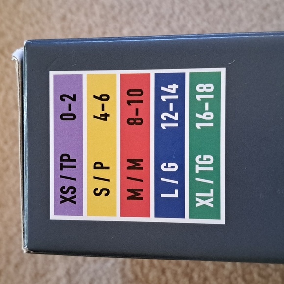 Lemon Ribbed Leggings 2-Pack Women's Size Medium Brown Gray New In Box - Picture 13 of 13